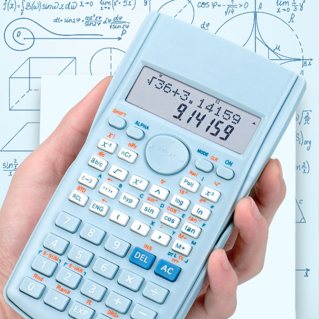FX-991ES-PLUS Originele wetenschappelijke rekenmachine met 417 functies Middelbare school Universiteitsstudenten Computerkantoor