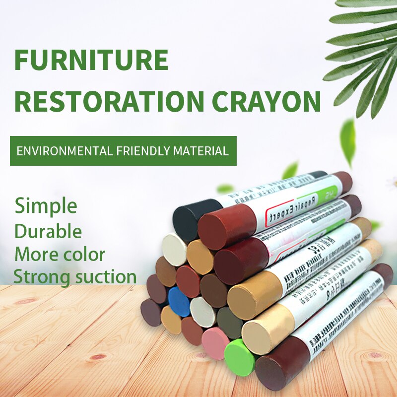 Scratch Repair pen Wax Wooden Furniture Floor Repair Pens Damaged Scratch Repair Crayons Repair Materials