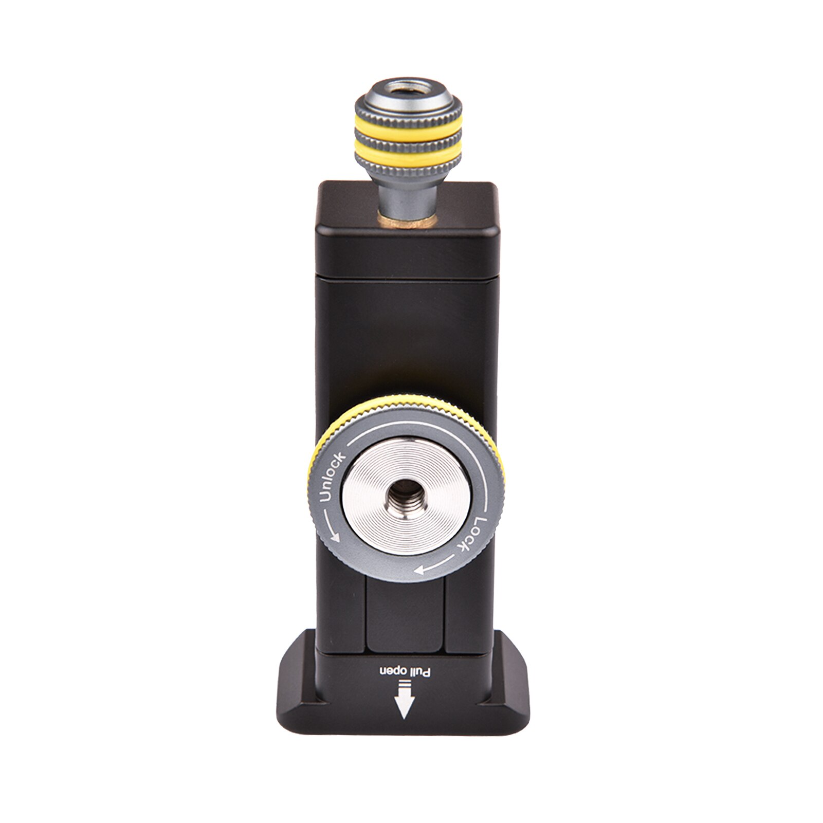 Andoer Smartphone Holder Clamp Tripod Mount with Standard Arca Swiss Mount Triple 1/4-inch Threads Cold Shoe Mount for Video