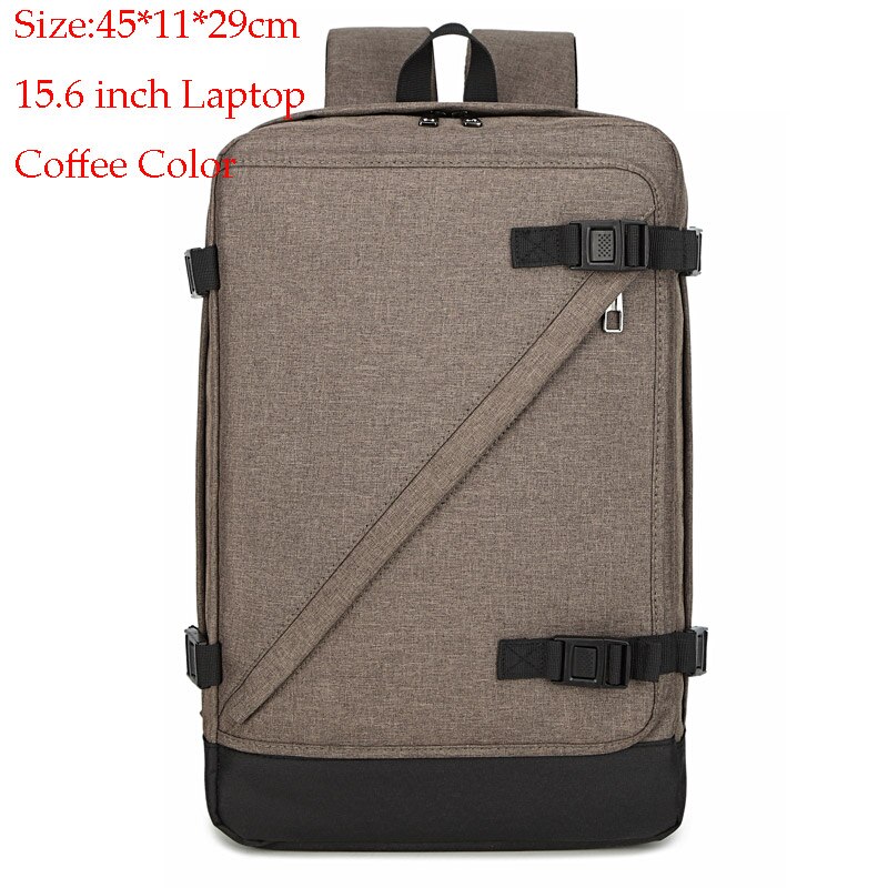 14 und 15,6-inch herren laptop rucksack, jugend große kapazität rucksack, wasserdicht, multifunktionale, reise freundliche: Coffee