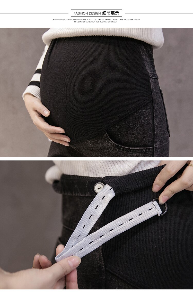 M-3XL Maternity Jeans for Pregnant Women Pregnant Pants Pregnancy Clothes Spring Autumn Maternity Pant Plus Size