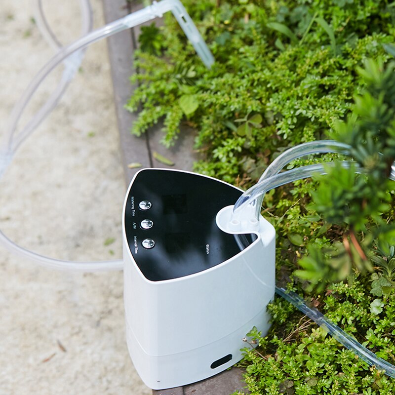 Irrigation System with Timer Indoor Self Watering Device Drip Irrigation System Controller Garden Watering Timer System