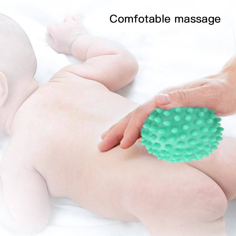 Beiens babylegetøj 10 stk gummi tekstureret touch ball toddler legetøj pædagogisk hånd sensorisk træning børn massage udvikling