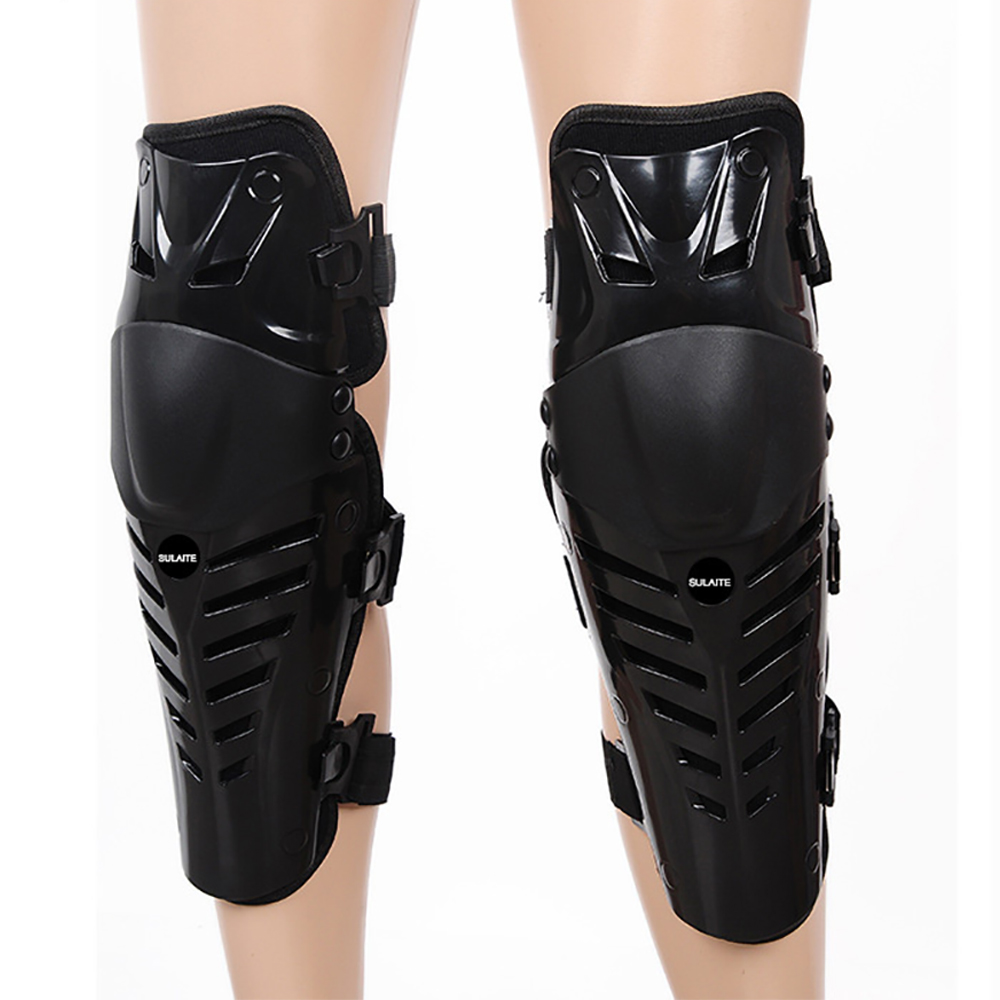 Ginocchiere professionali EVA Hard Shell con parastinchi per moto Skating Bike ciclismo Armor Gear protezione per il ginocchio parastinchi