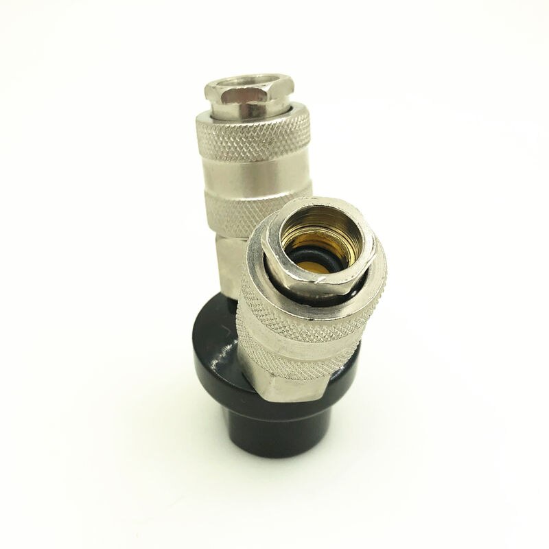 2 Way Pneumatic Quick Connector Air Compressor Part Multi Hose Quick Fitting EU European Style Couplers Home Tools