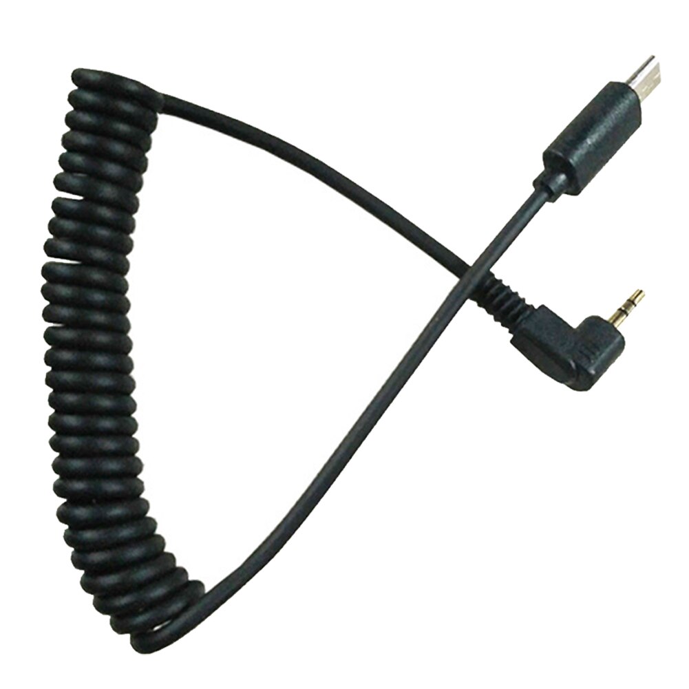 2.5mm 3.5mm stretchable conector do obturador câmera resistente cabo de conexão de controle remoto portátil s2 para sony a7r rx100: 2.5mm