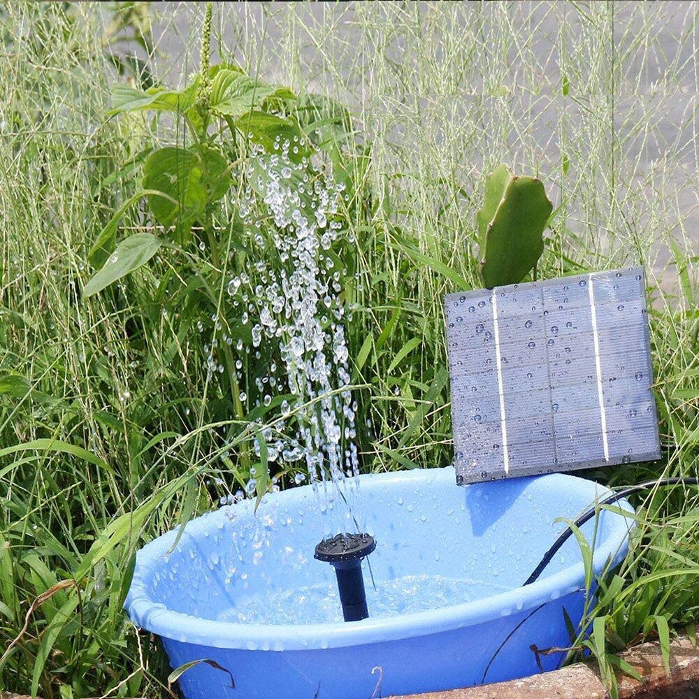 Outdoor Mini Solar Fontein Pomp Zonnepaneel Waterpomp Solar Waterpomp Power Panel Kit Voor Tuin Zwembad
