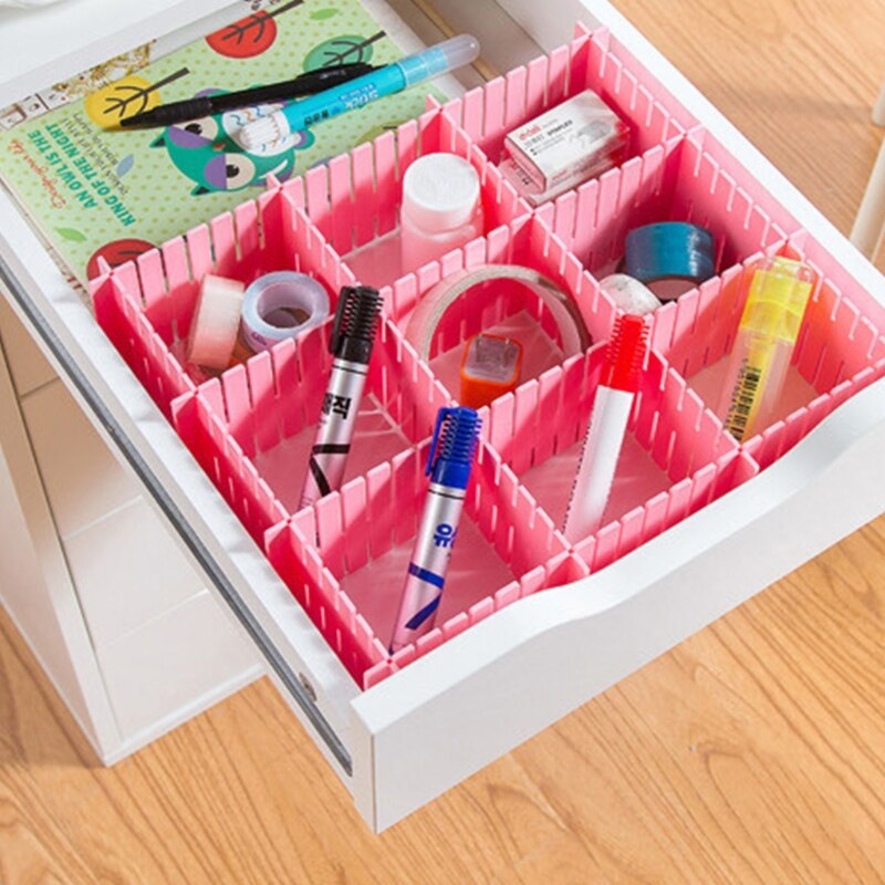 Rectangular Fence Style Drawer Divider Plate Organizers Separators Board Utensils Home Kitchen Bathroom Bedroom Office