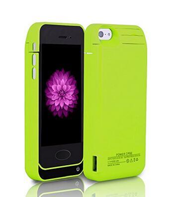 Funda para cargador de batería de 4200mah, recargable con soporte, paquete de batería externa, funda de carga de respaldo Babk para Iphone 5/5c/5s/SE: 2