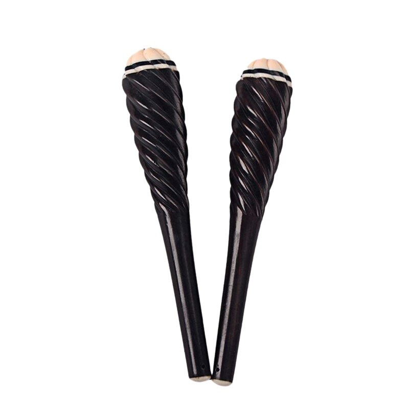 2 stuks zwarte sandelhouten erhu-schachten voor snaarinstrumenten: Default Title