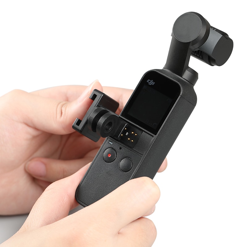 PGYTECH OSMO – Port de données de poche vers chaussure froide et support universel pour OSMO Pocket 2, accessoires d&#39;extension, montage universel