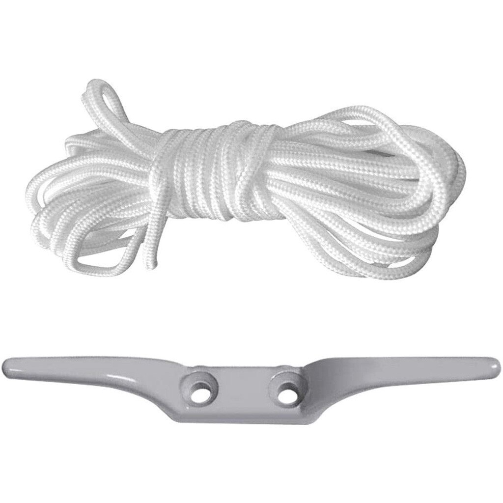 1set Of Flag Pole Part Set Nylon Braided Rope Flagpole Accessories Repair Kit Pulley Gold Ball Cleat Clip Screw Decor 2 Inch#g30