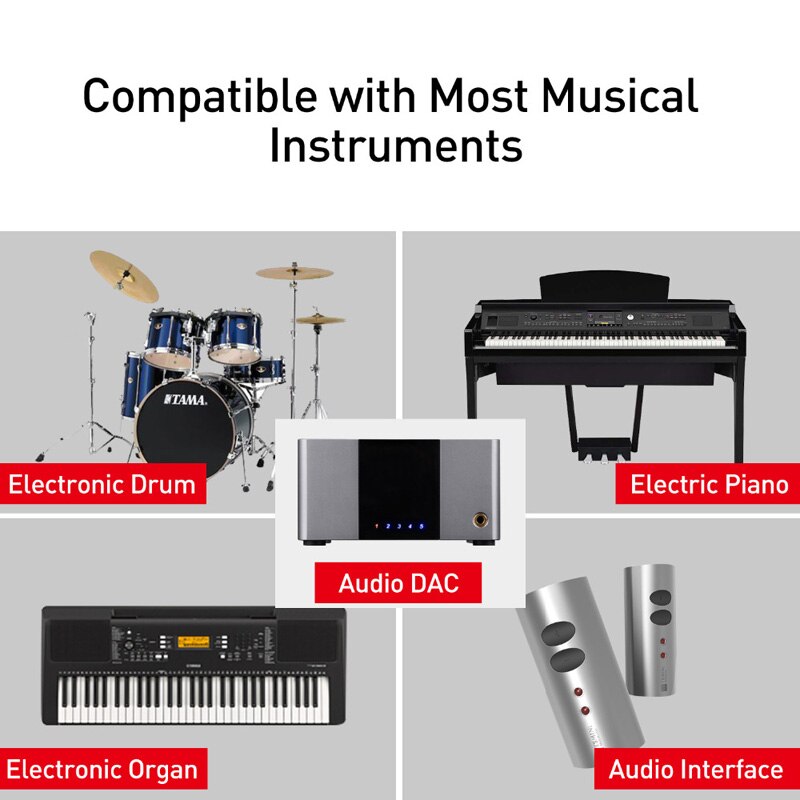Tyyppi c usb tyypin b kaapelin liitäntäjohto hp canon brother epson tulostin puhelin linkki piano elektroniseen rumpu midi näppäimistö