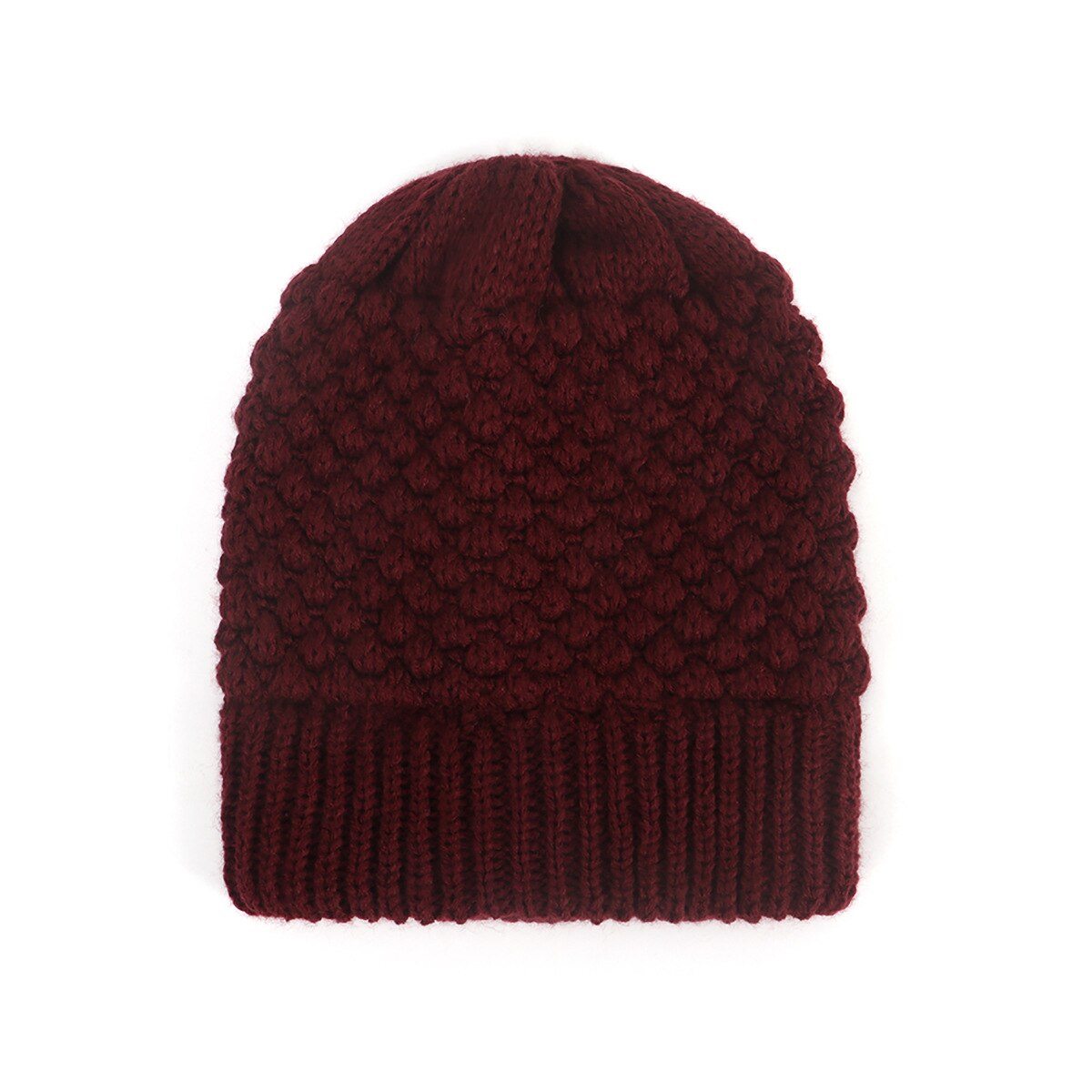 Gorro de punto elástico de punto para mujer, gorrito de punto para mujer, gorros para mujer, gorros cálidos para Otoño e Invierno: 2
