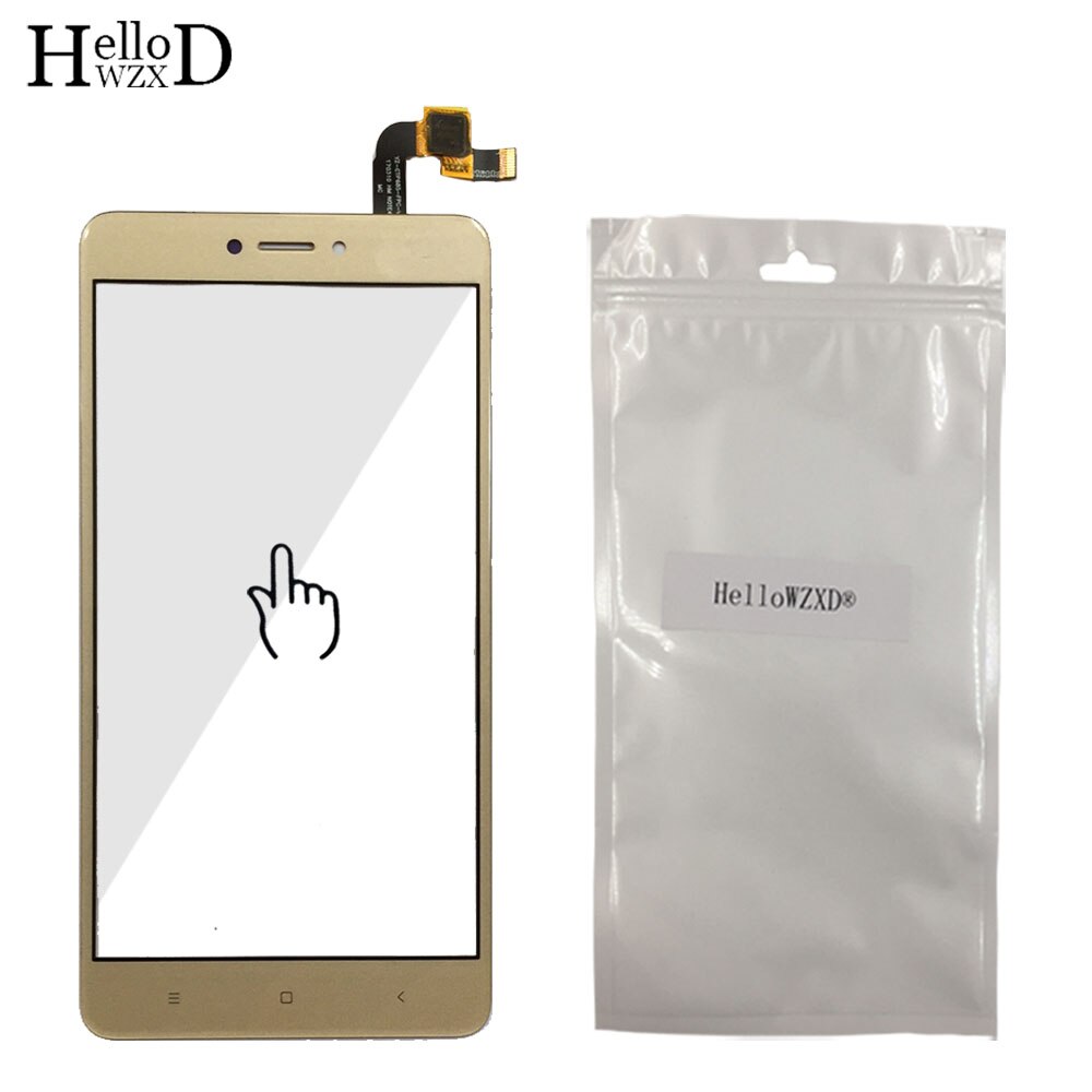 5.5'' Phone Touch Screen Glass For Xiaomi Redmi Note 4X Digitizer Panel Front Glass Touch Screen TouchScreen Sensor Adhesive