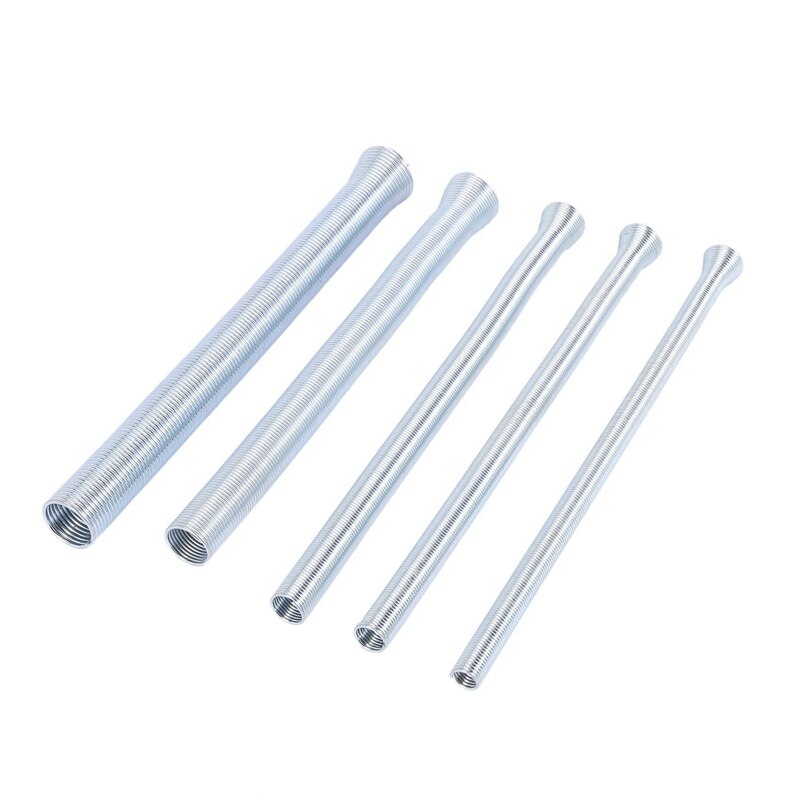 10Pcs Spring Tube Bender 210Mm Tension Spring Pipe Bender 1/4Inch-5/8Inch Spring Steel For Copper Aluminium Tube