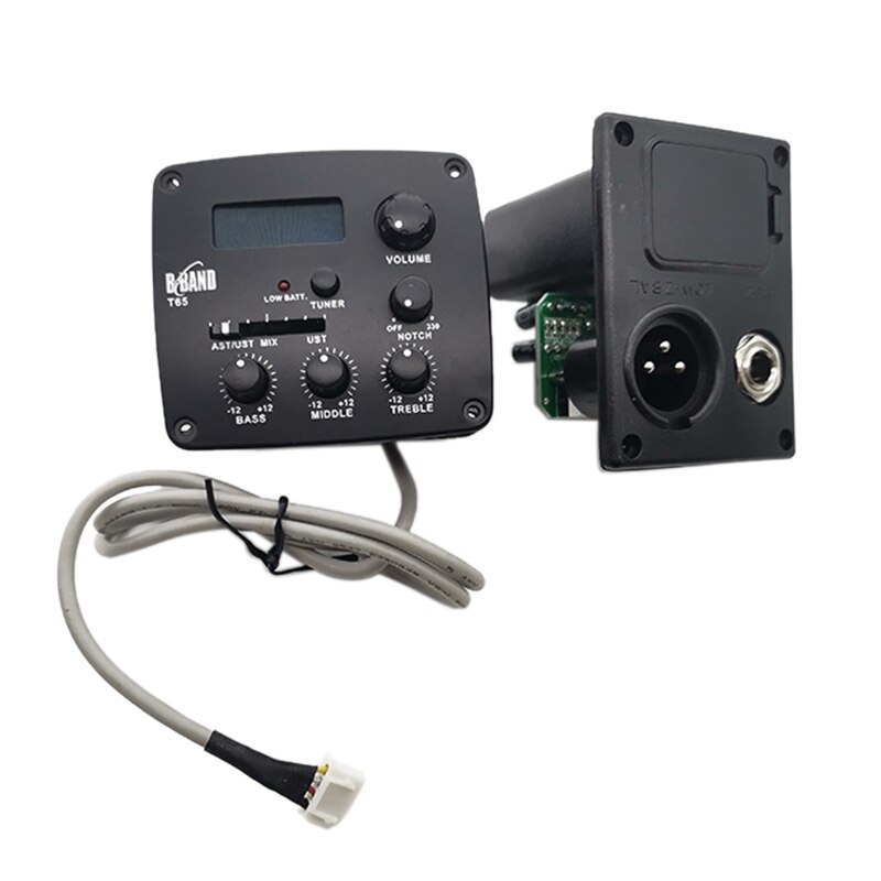 Akustisk guitar pickup eq guitar tilbehør b-band  t65 pickup elektronisk tuner spiller bord guitar tilbehør: Default Title
