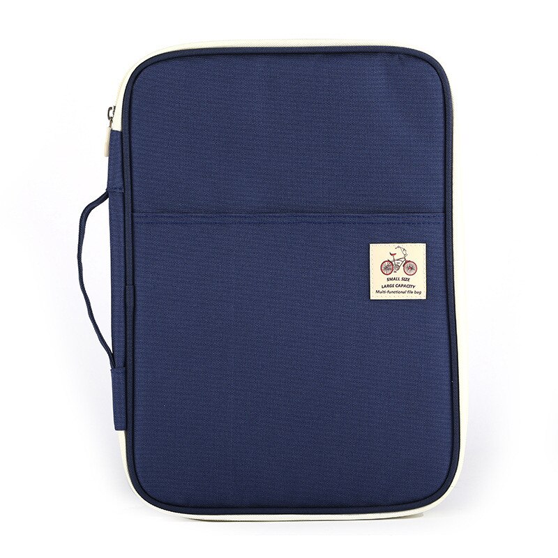 A4 Document maquillage sacs multi-fonctionnel produits de classement Portable étanche sac de rangement pour cahiers stylos mallette d'ordinateur