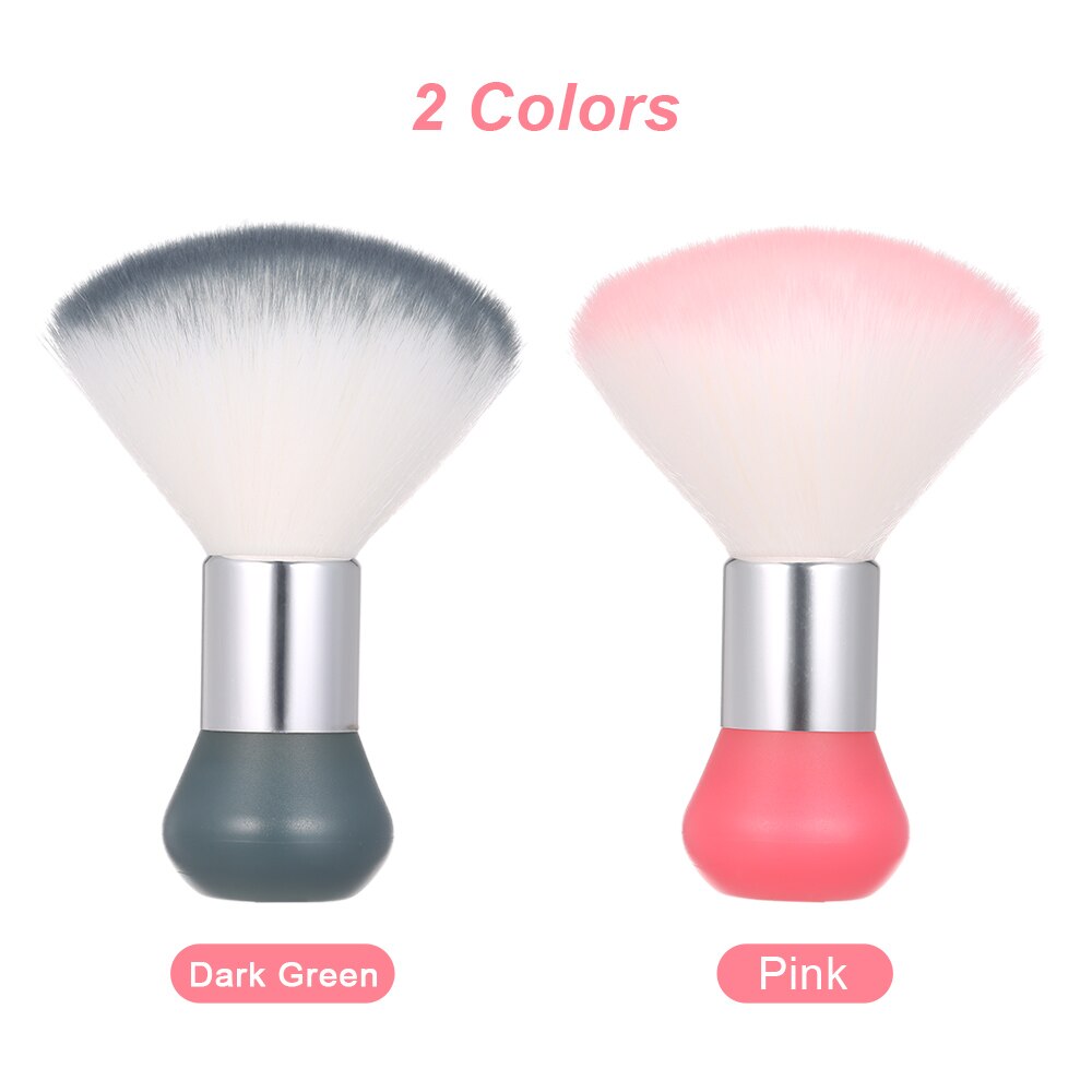 Nail Art Dust Brush Nail Cleaning Brush Nail Powder Brushes Nails Polish Remover for Acrylic Nails Gel Nail Art Tool