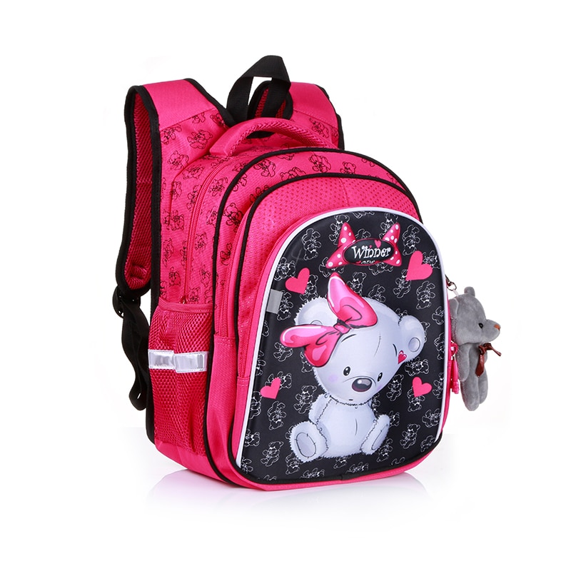 School Bags Cartoon Pattern Backpack For Girls Boys Children Orthopedic Backpacks Primary mochila escolar Grade 1-3