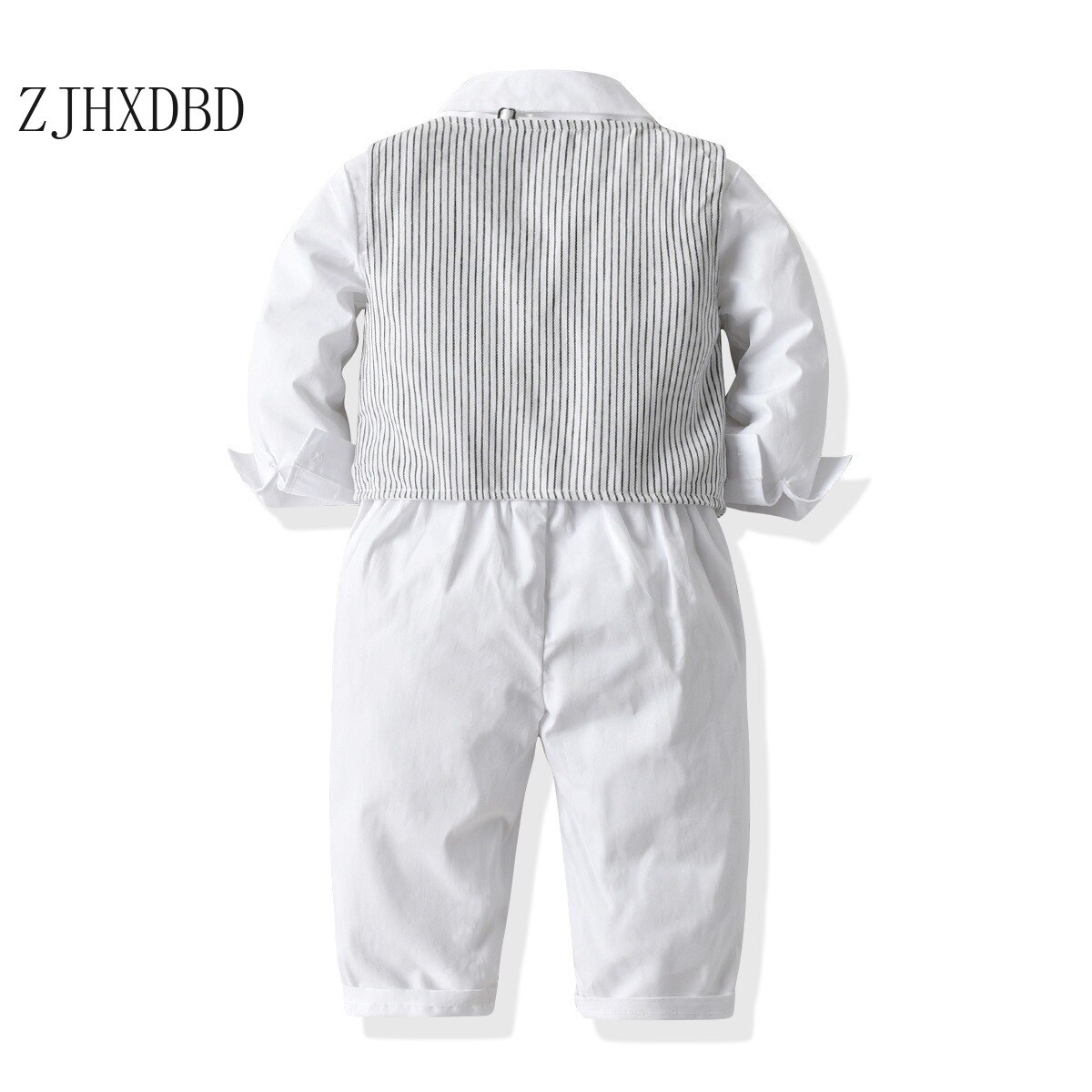 Costume pour bébé garçon, blazer, vêtements de mariage, rayés, en coton, pour enfants de 12 mois à 8 ans, collection printemps
