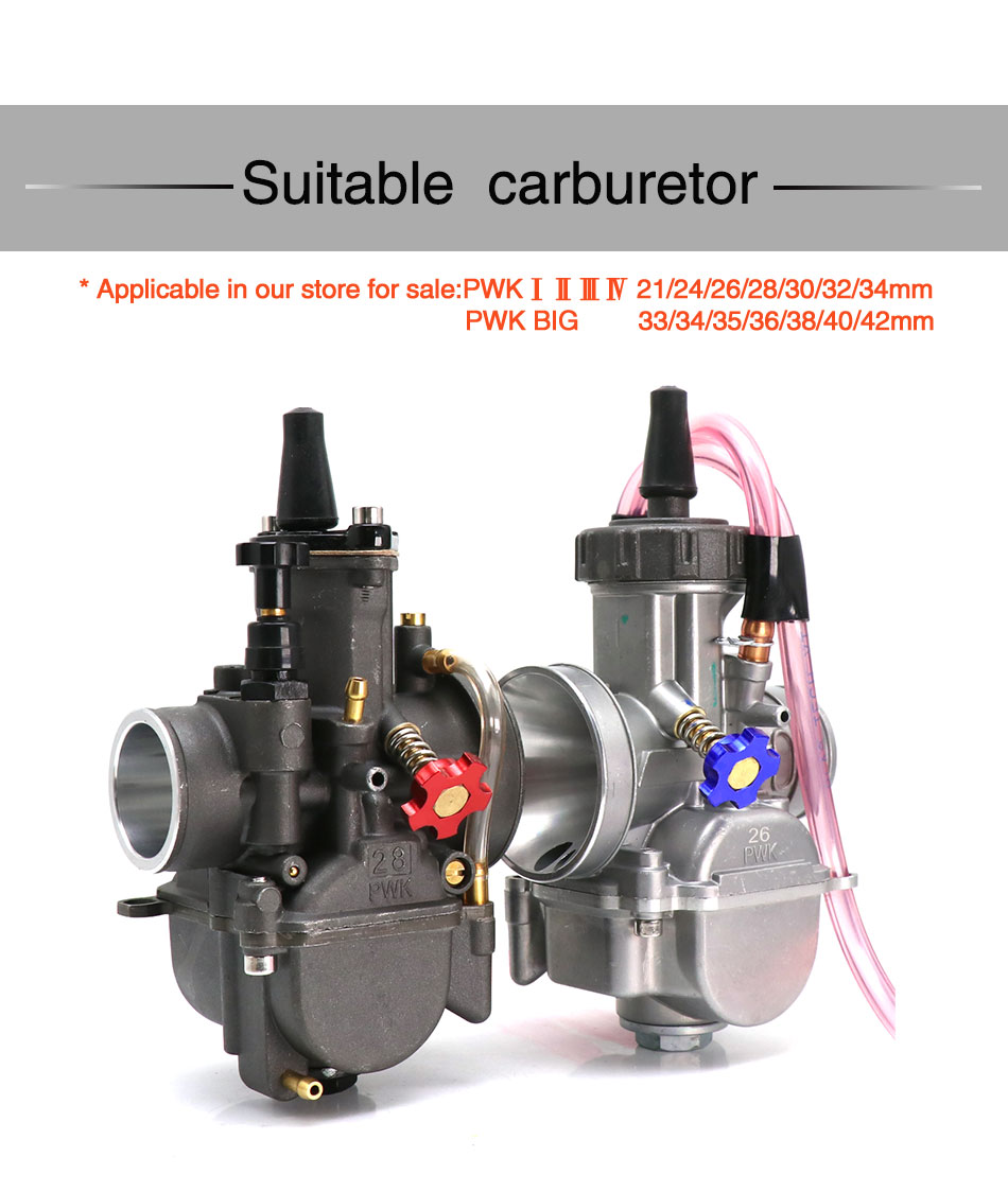 Carburateur Carb Pour PWK 21 24 26 28 30 32 34mm Carburateur De Moto Carb Avec