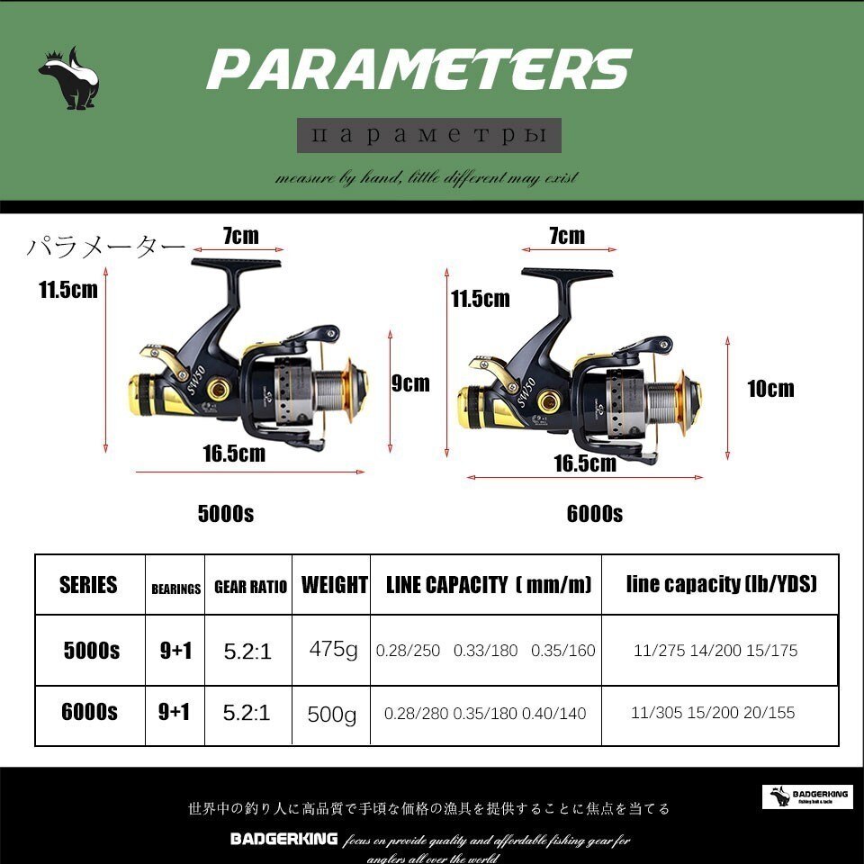 Spinning Visserij-reel Voor Bodem Rig Karper Vissen Spoel Sport Vis Feeder Vissen Reel Ideaal Vissen Reel Voor Grote Vis