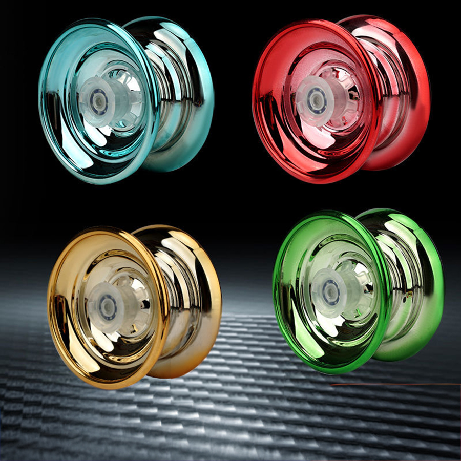 Palla Yoyo professionale in metallo e alluminio per bambini principianti, Yoyoball competitivo, Yoyoyoball per bambini adulti con accessori