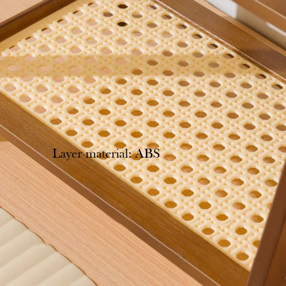 Bambus Doppelschicht Rack Offener Typ Blumentopf Ständer Schreibtische Lagerung Organizer Kleinigkeiten Lagerregal Schreibtisch Kaffee Bar Theke Regal