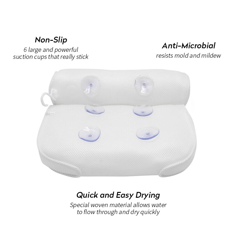 Spa Bad Kussen Bad Kussen Bad Kussen Bad Kussen Bad Nekkussen Bad Nek Massage Kussen Bad Accessoires