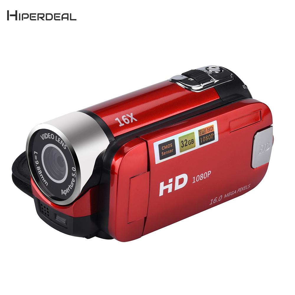 HIPERDEAL 2.7 inch TFT LCD HD 1080P 16MP 16X Digital Zoom Camcorder Video DV Camera Family Lover ST25