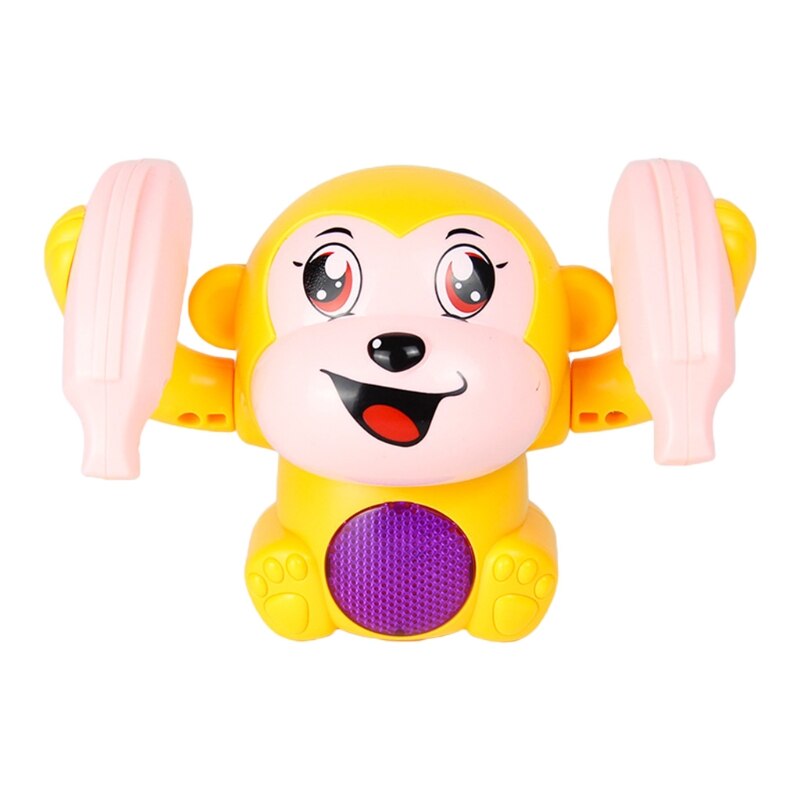 1 Uds bebé Control de voz de pequeño mono de juguete caminar cantar juego mental interactivo lleno de juguetes para los niños: YL