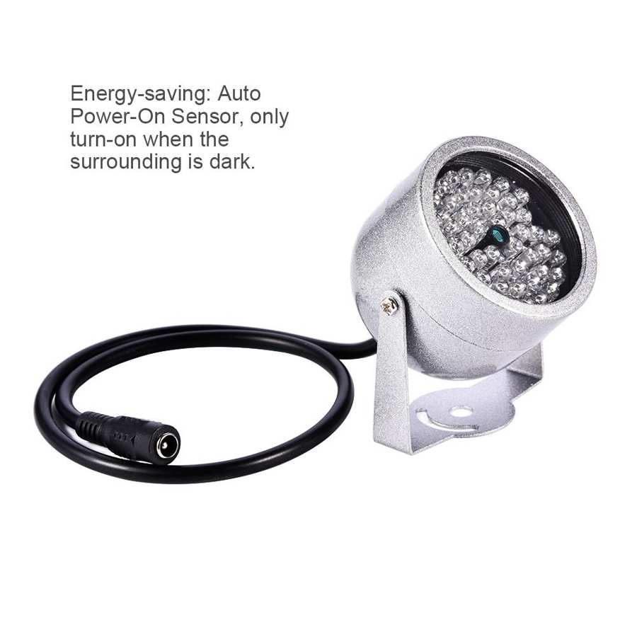 48 LED IR Illuminator Lights Waterproof Infrared Night Vision Light for Security CCTV Camera
