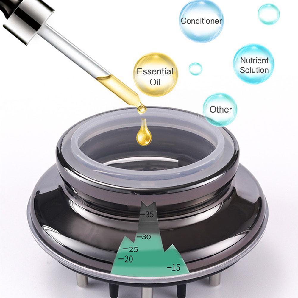 Anti Off Handheld Salon Regrowth Essential Oil Liquid Massage Oil Essential Hair Multi Care Guiding Scalp Comb Portable X0g8