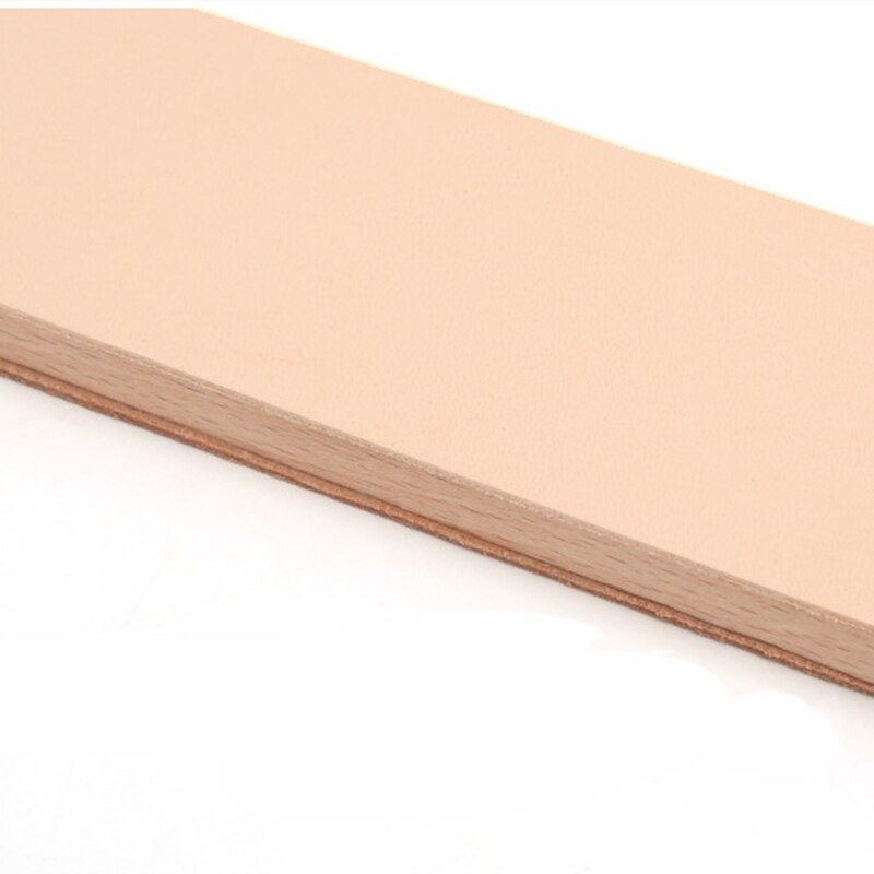 Planche à aiguiser le cuir, outil de coupe du cuir à poignée en bois Double face