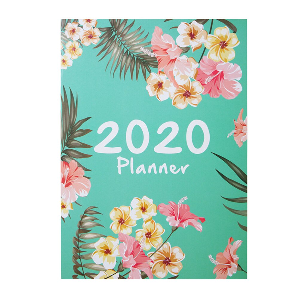 1Pc A4 Planner Efficiency Agenda Schedule Notebooks Diary Stationery for Home School Office): Picture 3