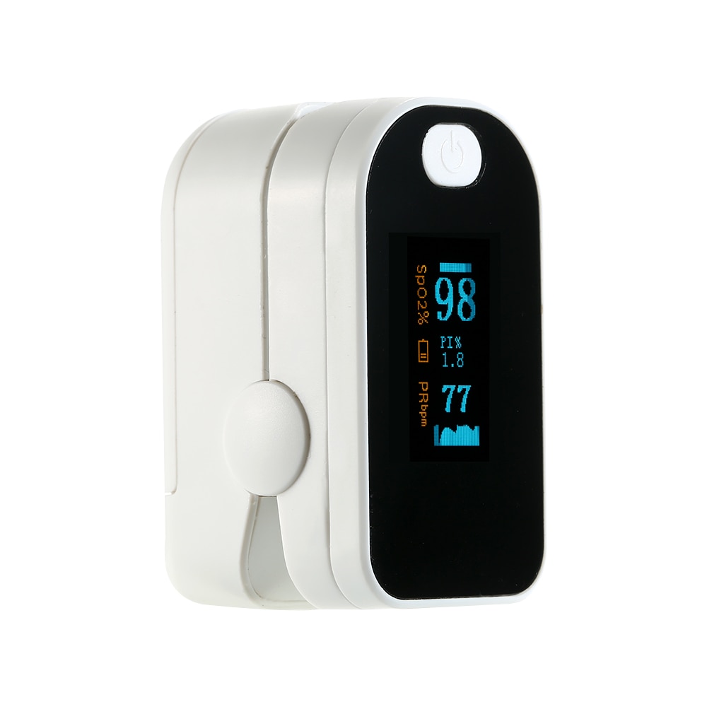 Digital Fingertip Pulse Oximeter OLED Display Blood Oxygen Sensor Saturation Mini SpO2 Monitor Pulse Rate Measurement Meter: Default Title