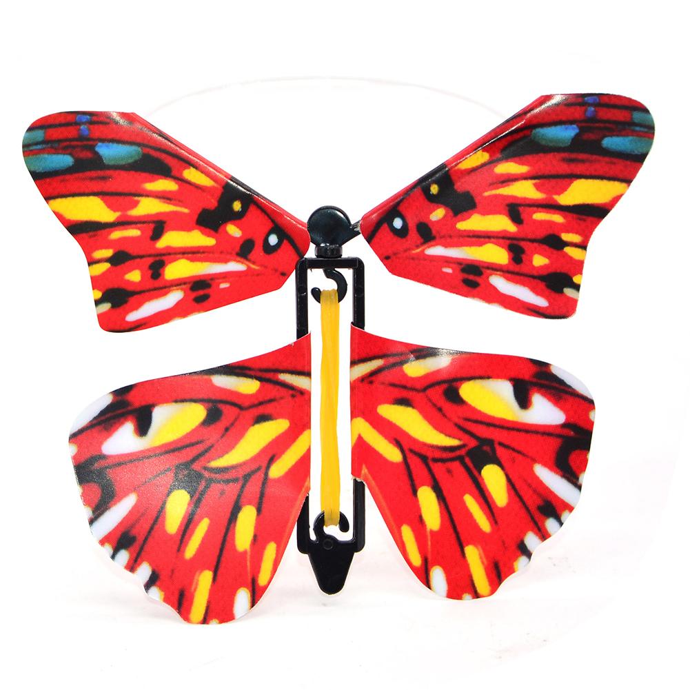 15pcs Magic Butterfly flying Card Toy with Empty Hands Butterfly Wedding Magic Props Magic Tricks