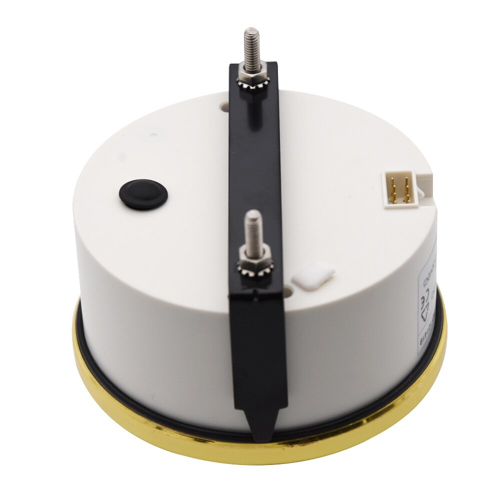 7000Rpm Tacho Gauge M18 / M16 Auto Boot Toerenteller Sensor 85Mm Toerenteller Met Urenteller Truck Auto Boot Diesel motor Goud