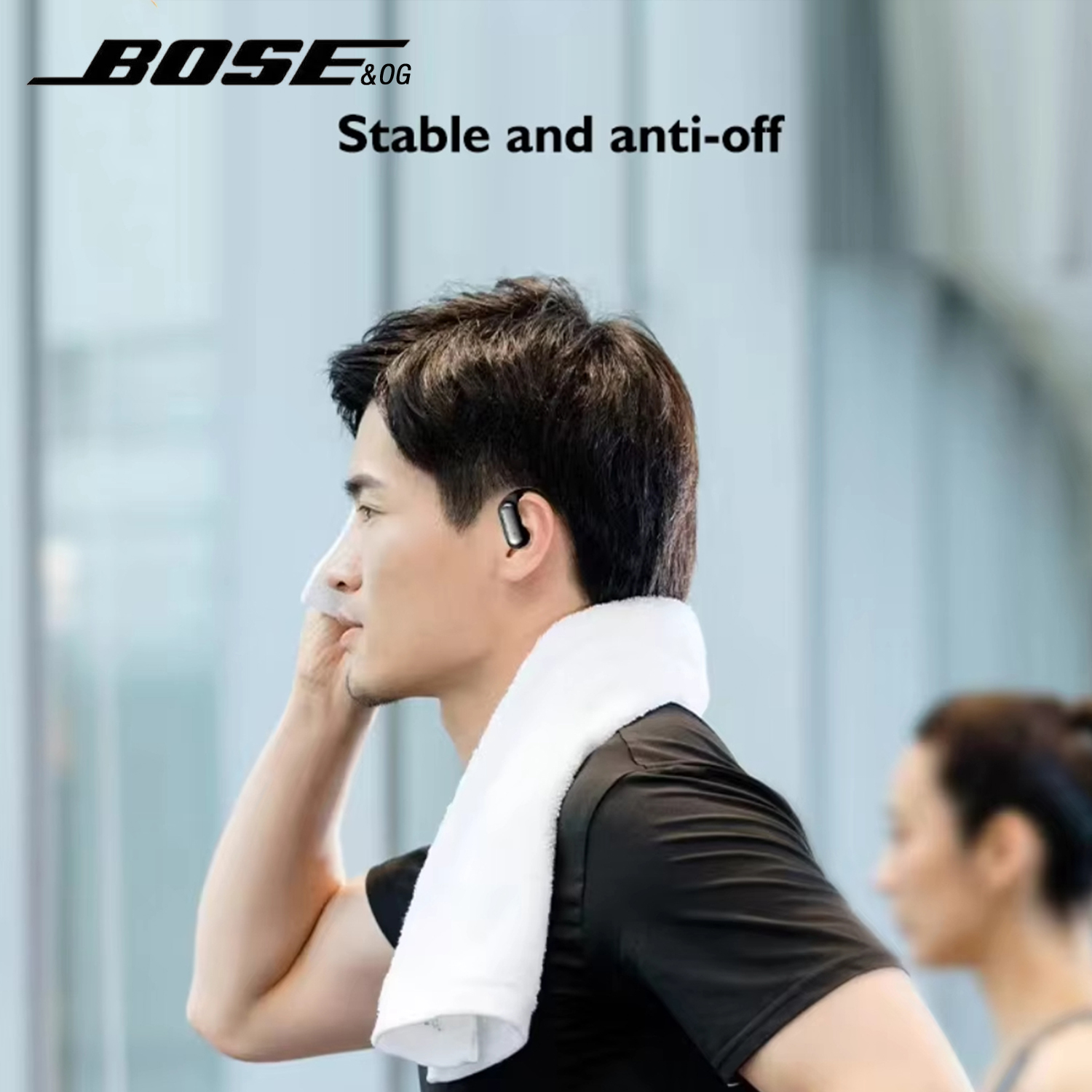 BOSE&OG A520 TWS Bluetooth-oortelefoon Draadloze HiFi-oortelefoonhaak, Sport, hardlopen, gamen, oortelefoon, waterdicht, handig