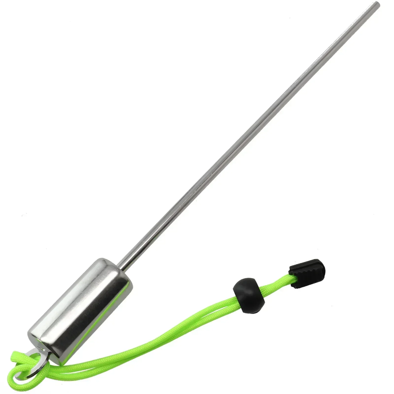 Duikrammelaar Ding Ding Stick roestvrijstalen onderwatersonde met handriemen Duikstok Pointer Rod Onderwaterschudder