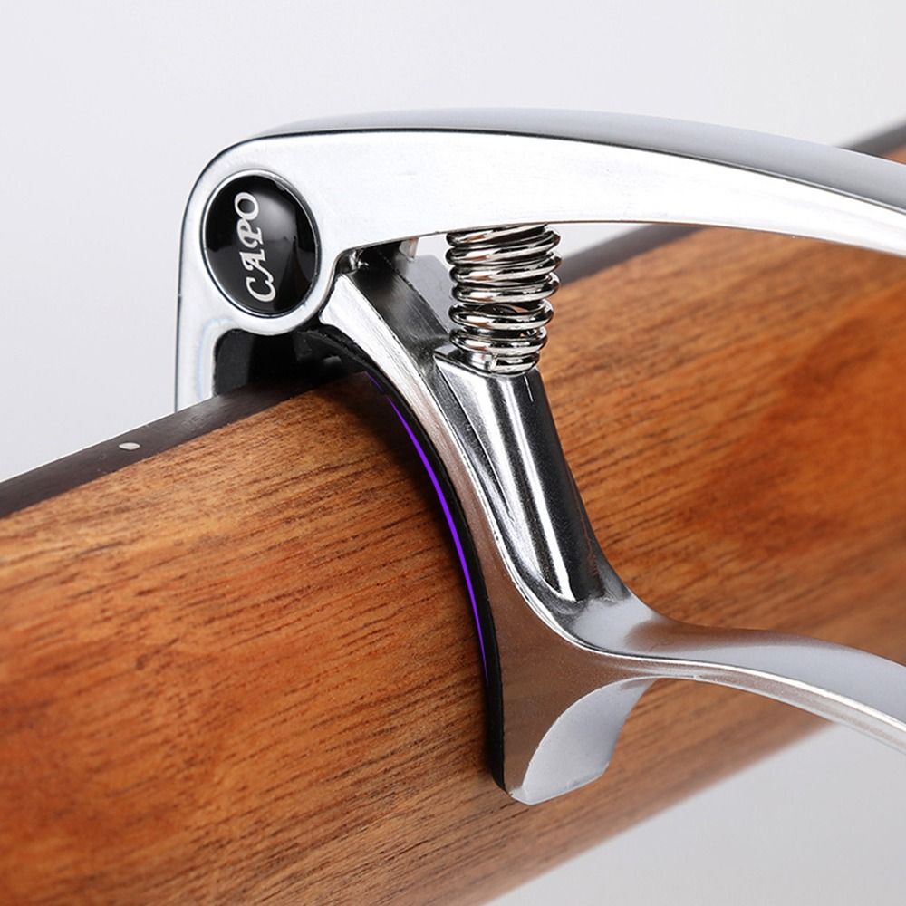 Gitaar Capo voor Akoestische Klassieke Elektrische Gitaar Toonaanpassing Metalen Stemklem Gitaaraccessoires Capotraste Quick Change Clip