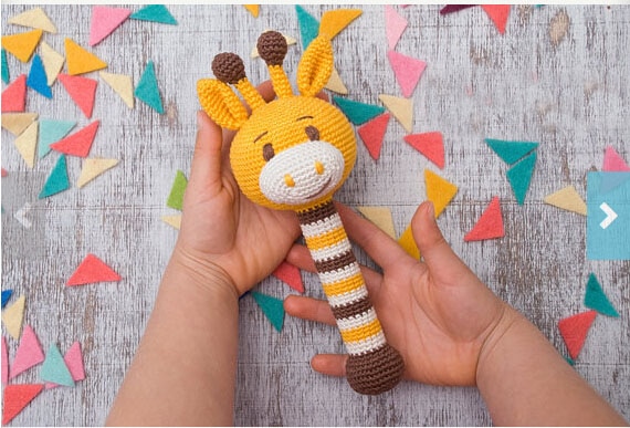 Häkeln rassel Baby Hund/Hase/Giraffe/Affe/Frosch/Bär rassel spielzeug Häkeln spielzeug Baby Dusche Neugeborenen