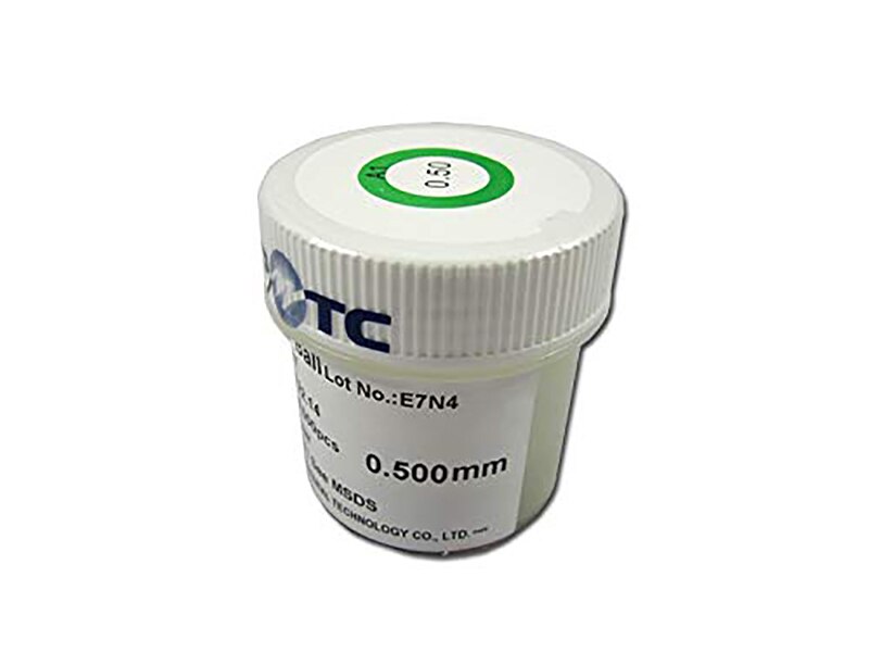 PMTC 250K Leaded BGA Solder Ball 0.2/ 0.25/ 0.3/ 0.35/ 0.4/ 0.45/ 0.5/ 0.55/ 0.6/ 0.65/ 0.76mm for BGA Rework Reballing Kit: 0.50mm