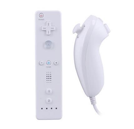 Somatosensory Game Handle Controller for Wii for WiiU Gamepad Built-in Accelerator with Rubber Cover