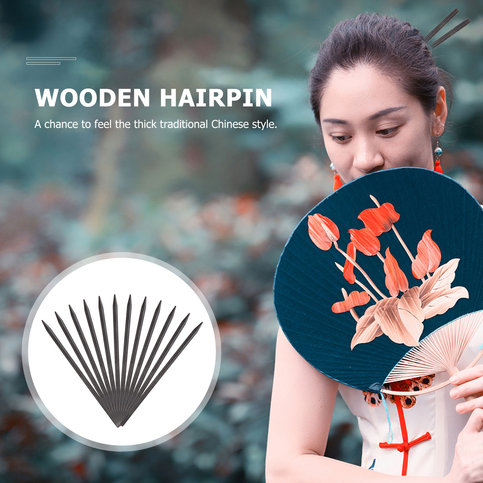 12 szt. Pałeczki robić włosów japońska drewniana szpilka robić kwiatowa robić włosów ręcznie ozdobna drewniana szpilka robić włosów spinka robić włosów robić włosów