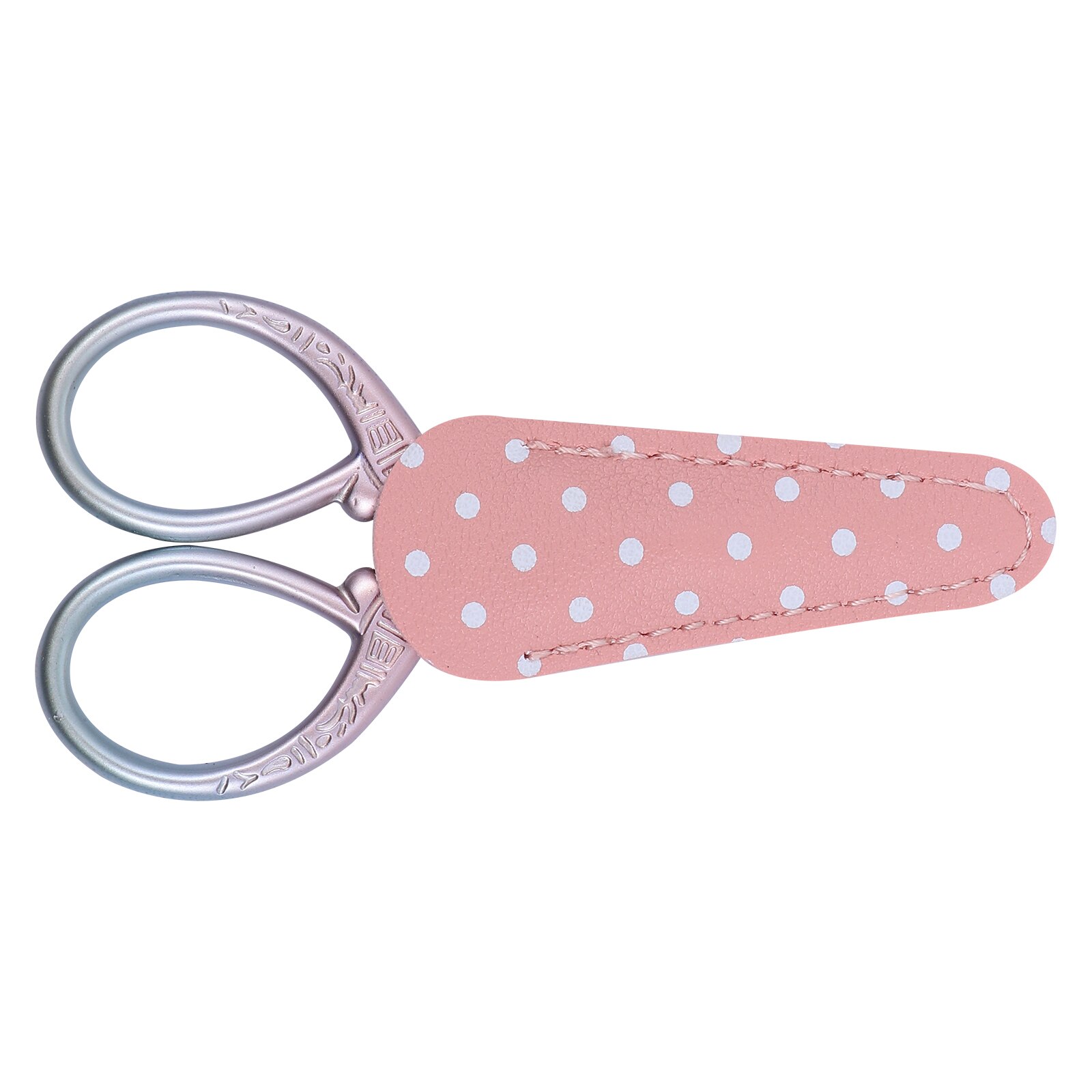 Ciseaux de broderie dégradé rose, cisaille de détail métallique, coupe-fil de couture, outil de couture