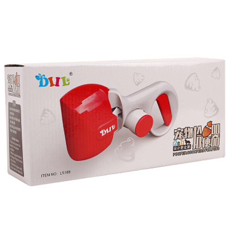 Portable Pet Dog Poop Picker with Bags Collector Dog Poop Picker Puppy Cat with Garbage Bag Outdoor Clean Pets Supplies