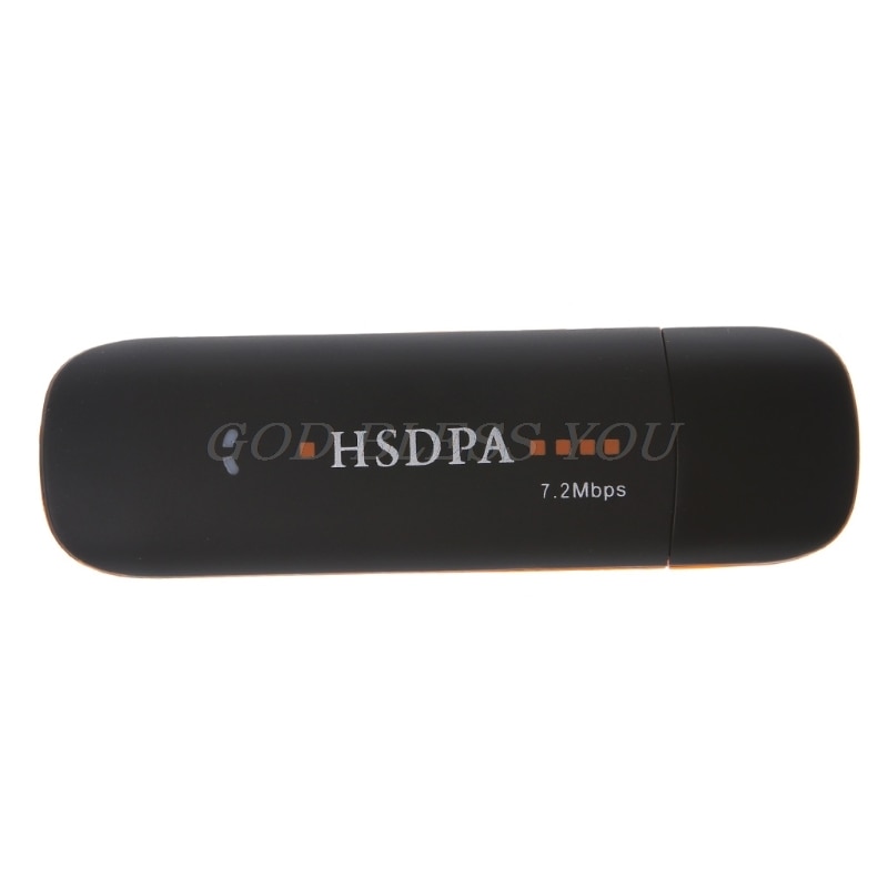 Adaptador hsdpa usb 3g sem fio, modem sim 7.2mbps 3g com cartão sim tf