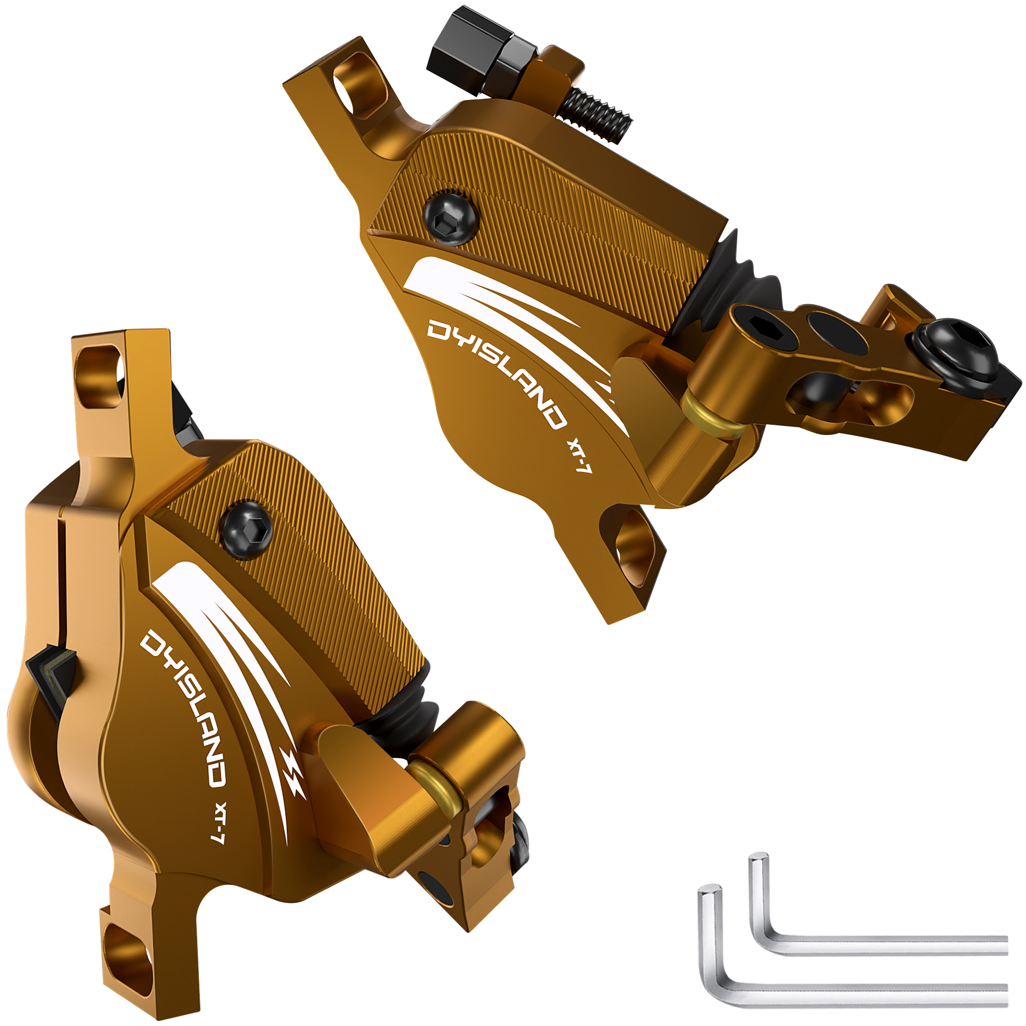 DYISLAND XT7 MTB Line Pulling Hydraulic Disc Brake Electric bike Line Pulling Oil Pressure Calipers Mountain bike brake
